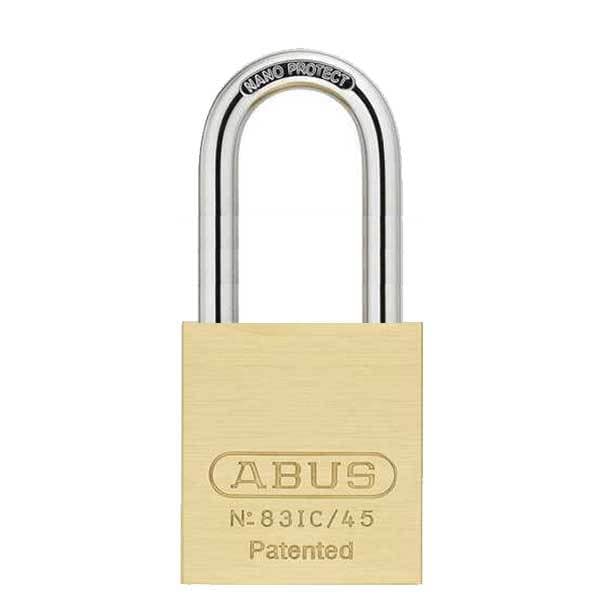 Abus: 83IC/45 B Brass Body 3" Hardened Steel Shackle